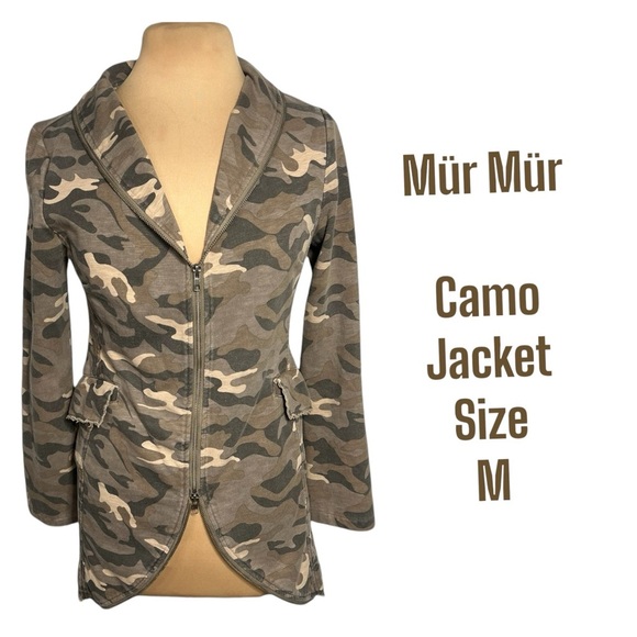 Mür Mür camo jacket size M - Picture 1 of 8